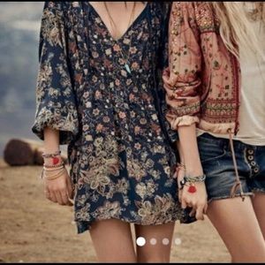 Free People Lucky Loosey shapeless dress